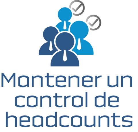 Mantener un control de headcounts